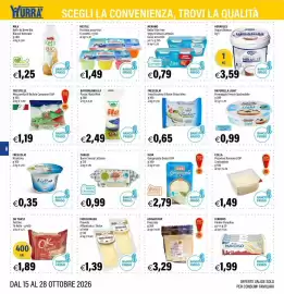 Volantino Hurrà Pagina 6: Mozzarella di Bufala Campana DOP Tre Stelle €1,19, Fruttolo assortito €1,49