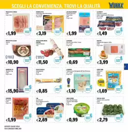 Volantino Hurrà Pagina 7: AIA AEQUILIBRIUM Protein Bresaola di Tacchino €1,99, Parmacotto Prosciutto Cotto Alta Qualità €3,19