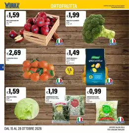 Volantino Hurrà Pagina 8: Insalata iceberg €1,59, Mele Stark Marlene €1,59