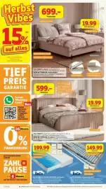SCONTO Prospekt Seite 2: Polsterbett €599,00, Polsterbett €699,00