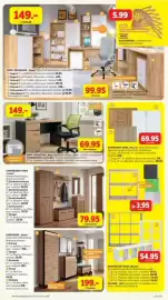 SCONTO Prospekt Seite 7: KOMMODEN-SERIE „Rosario“ weiß, Eiche Sonoma €69,95, BÜRO-DREHSTUHL „Günz“ €69,95
