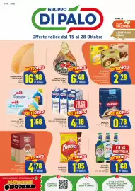 Volantino Gruppo di Palo Pagina 1: Barilla farina tipo "00" €0,78, Milk yogurt vari gusti €1,68