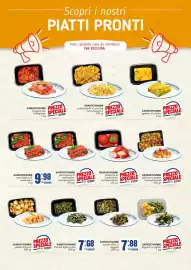 Volantino Gruppo di Palo Pagina 16: Sangiovanni parmigiana di melanzane €9,98, Sangiovanni friarielli aglio e olio €7,68