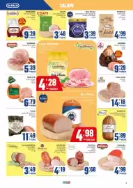 Volantino Gruppo di Palo Pagina 5: Prosciutto cotto castagna Blu Italia €3,39, Favola mortadella classica con pistacchi €9,68