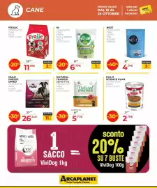 Volantino Arcaplanet Pagina 16: Natural Trainer Sensitive Crocchette Cane €5,77, Nulo freeze dried crocchette cane €26,24