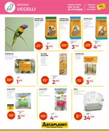 Volantino Arcaplanet Pagina 24: In The Nature Sticks Uccelli €2,85, Expecial palla di grasso €1,81