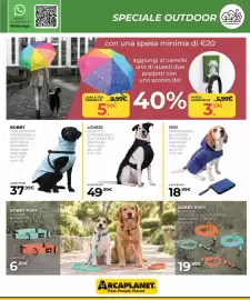 Volantino Arcaplanet Pagina 29: Tom cappotto impermeabile azzurro con pettorina integrata €37,99