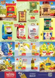 Nesto catalogue Page 11: Lucky Glad Star Sona Masoori Rice €56,99, Pride Of India Brown Basmati Rice €7,99