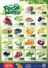 Nesto catalogue Page 2: Coconut Whole €1,99, Potato Pakistan €2,99