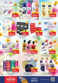 Nesto catalogue Page 27: Lux Body Wash Soft Rose/Magical Orchid €27,99, Agrado Shower Gel Square Bottle €16,99