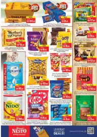Nesto catalogue Page 3: Toblerone Chocolate Milk €44,99, Tittany Break Time Chocolate €8,99