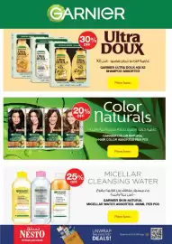 Nesto catalogue Page 34: Garnier skin natural micellar water, Garnier color natural hair color