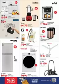 Nesto catalogue Page 36: Black+Decker bagless Vacuum Cleaner €159,00, Olsenmark Ceiling Fan €89,00