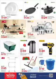Nesto catalogue Page 37: Home4u Plastic Mug+ Plastic Bucket €10,00, DS Cleaning Combo €24,00