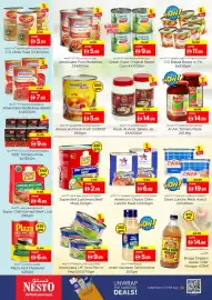Nesto catalogue Page 8: C.G Chick Peas €5,99, Americana Redkidney Beans €7,99