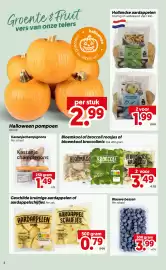Dekamarkt folder week 43 Pagina 4: Blauwe bessen €3,99, Bloemkool of broccoli roosjes of bloemkool broccolimix €3,49