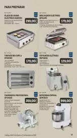 Catálogo Makro Página 11: Fiambreira profissional metro €359,00, Batedeira espiral metro professional €999,00
