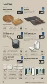 Catálogo Makro Página 12: Bowl €6,55, Tábua de cortar €5,76