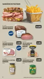 Catálogo Makro Página 2: Pão de massa mãe the rustik bakery €2,45, Mostarda a la antigua bornier €3,49