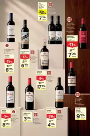 Catálogo Caprabo Página 11: Marqués de riscal - vi negre reserva €17,95, Ederra - vi negre criança €4,99