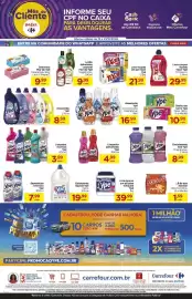 Folheto Carrefour semana 42 Página 5: Lava-roupas líquido Tixan Ypê Primavera €29,99, Lava-roupas em pó Tixan Ypê €21,99