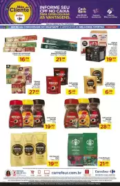 Folheto Carrefour semana 42 Página 6: Café solúvel Nescafé Tipos, Sachê €5,99, Cápsula Dolce Gusto Linha especial €19,90