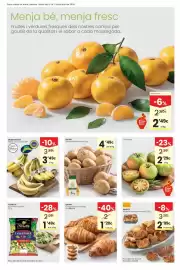 Catálogo Caprabo Página 2: Eroski natur - platan de canàries igp €3,49, Panettone €2,49