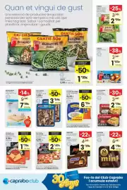 Catálogo Caprabo Página 8: Findus - varetes de lluc €1,83, Magnum - bombo mini intense dark €4,79