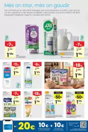 Catálogo Caprabo Página 9: Ato - llet semidesnatada €1,15, El almendro - beguda d'ametles sense sucre €2,09