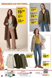 Folleto Eroski Página 2: Parka acolchada €29,99, Chaleco tricot €17,99
