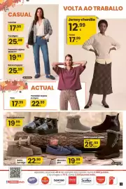 Folleto Eroski Página 3: Bolso shopper €25,99, Mocasin piel €19,99