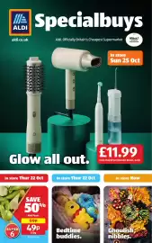 Aldi leaflet Page 1