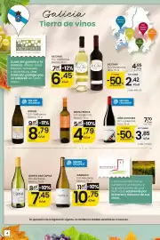 Folleto Eroski Página 4: Viña costeira - d.o. valdeorras, tinto €7,70, As chas - d.o. valdeorras, tinto €4,85