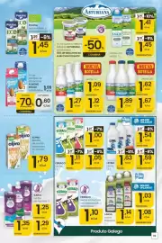 Folleto Eroski Página 15: Puleva leche entera o semidesnatada €1,45, Almond Breeze €0,60