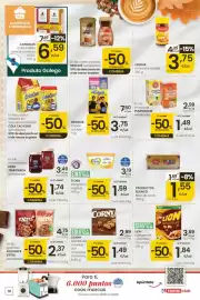 Folleto Eroski Página 16: Corny barritas de cereales con chocolate con leche €1,49