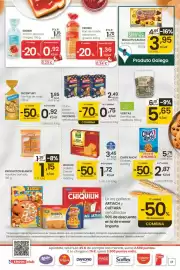 Folleto Eroski Página 17: Productos Blanco hojaldre bañado €1,15, Veritas semillas de calabaza €5,65