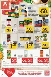 Folleto Eroski Página 20: Joyas del Valle Maíz dulce €1,79, Joyas del valle pimientos del piquillo enteros al ajillo €1,79