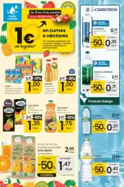 Folleto Eroski Página 24: Don simon zumos de naranja exprimidos €1,47, Juver nectar sin azúcares añadidos disfruta €1,00