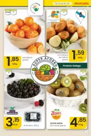 Folleto Eroski Página 3: Arandano €3,15, Patata blanca i.x.p. pataca de galicia granel €1,59