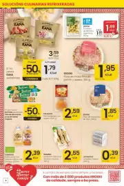 Folleto Eroski Página 4: Komvida - kombucha con fibra komfibra o de naranja €2,39