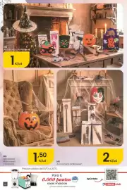 Folleto Eroski Página 40: MS Accesorio Halloween calabaza €1,50, MS Accesorios Halloween €2,00