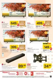 Folleto Eroski Página 45: Samsung tv miniled 4k tu50m73h €399,00, Nevir tv led hd nvr-8900-32rd2s €149,00