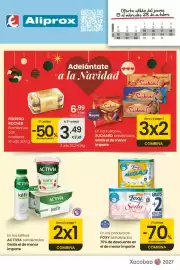 Folleto Aliprox Página 1: Ferrero rocher - bombones con avellana €6,99