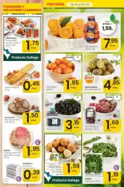 Folleto Aliprox Página 2: Patata blanca i.x.p. pataca de galicia €1,59, Mandarina €1,85