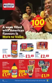 Lidl leaflet week 43 Page 16: Mcennedy sauces €1,49, Mcennedy American Style Mustard €1,49
