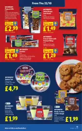 Lidl leaflet week 43 Page 17: Mcennedy Cookies €1,49, Mcennedy sweets tub €4,79