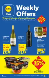 Lidl leaflet week 43 Page 6: De Bortoli shiraz durif €5,99, Mexican Squeezy Toppers €1,09