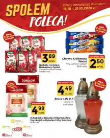 Społem Częstochowa gazetka tydzień 42 Strona 3: Herbata Herbapol Herbaciany Ogród wiśnia €3,89
