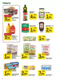 Folleto Dialprix Página 10: Litoral lentejas con verduras o garbanzos con espinacas €1,69
