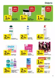Folleto Dialprix Página 15: Crowe mascarilla repara & protege €1,65, Lactovit leche corporal reparadora €4,25